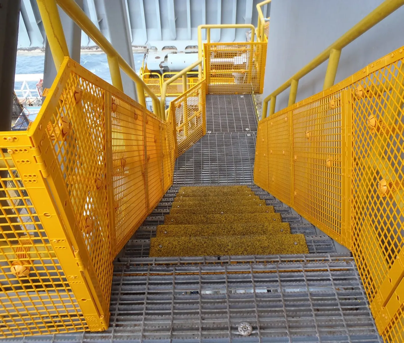 Stairways and steel structures involving work at height